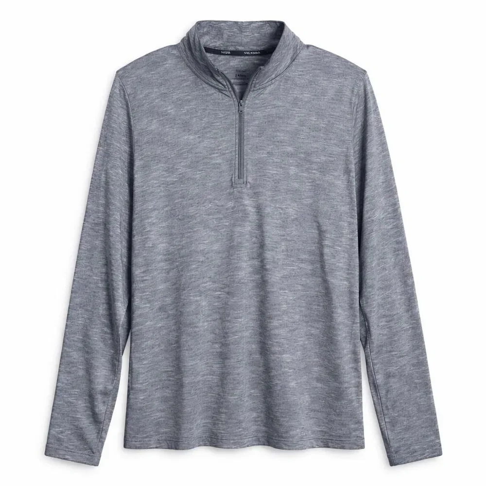 Nike Dri-FIT Running Quarter Zip Pullover Reflective Gray 3XL Modern Athletic